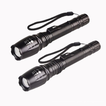 Multi-function Police Military Torch 10W XML T6 LED Strong Light Flashlight Self Defense Torch Light